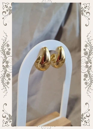 Orecchini goccia dorati, condizioni: Ottime, €5.00, €5.95 include la Protezione acquisti